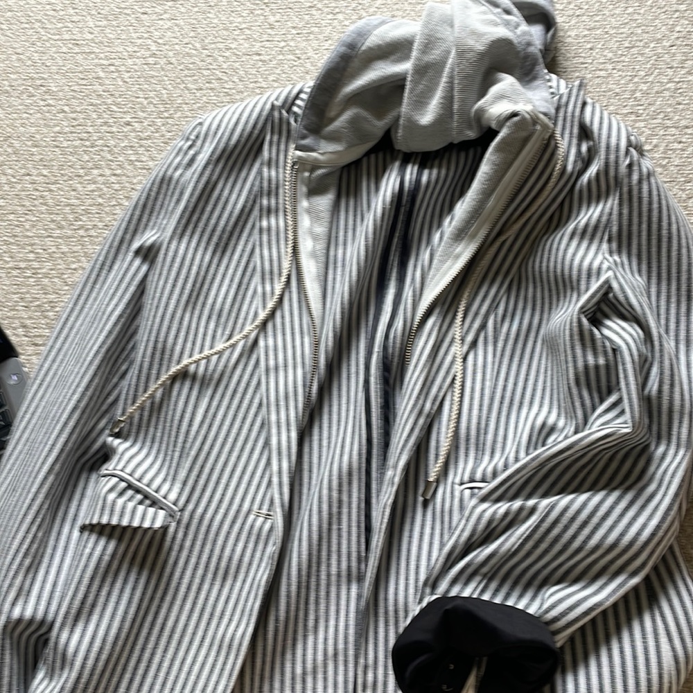 Jamison blazer with removable hood